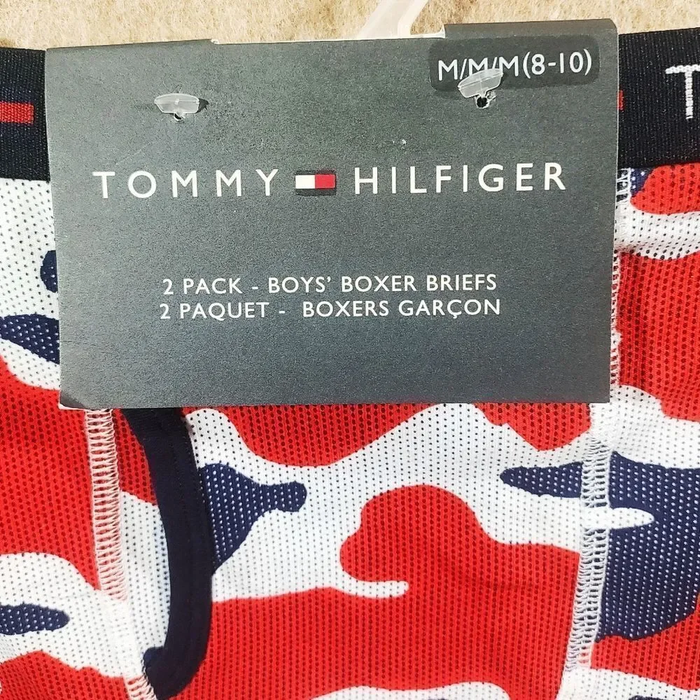 Tommy Hilfiger Boys Boxer Briefs Underwear -J